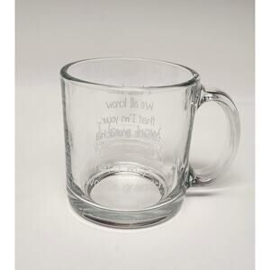 Sips Drinkware Clear Glass Mug